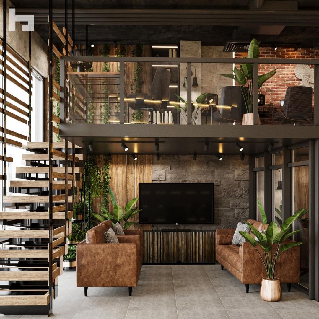 Industrial administration company and cafe-1
