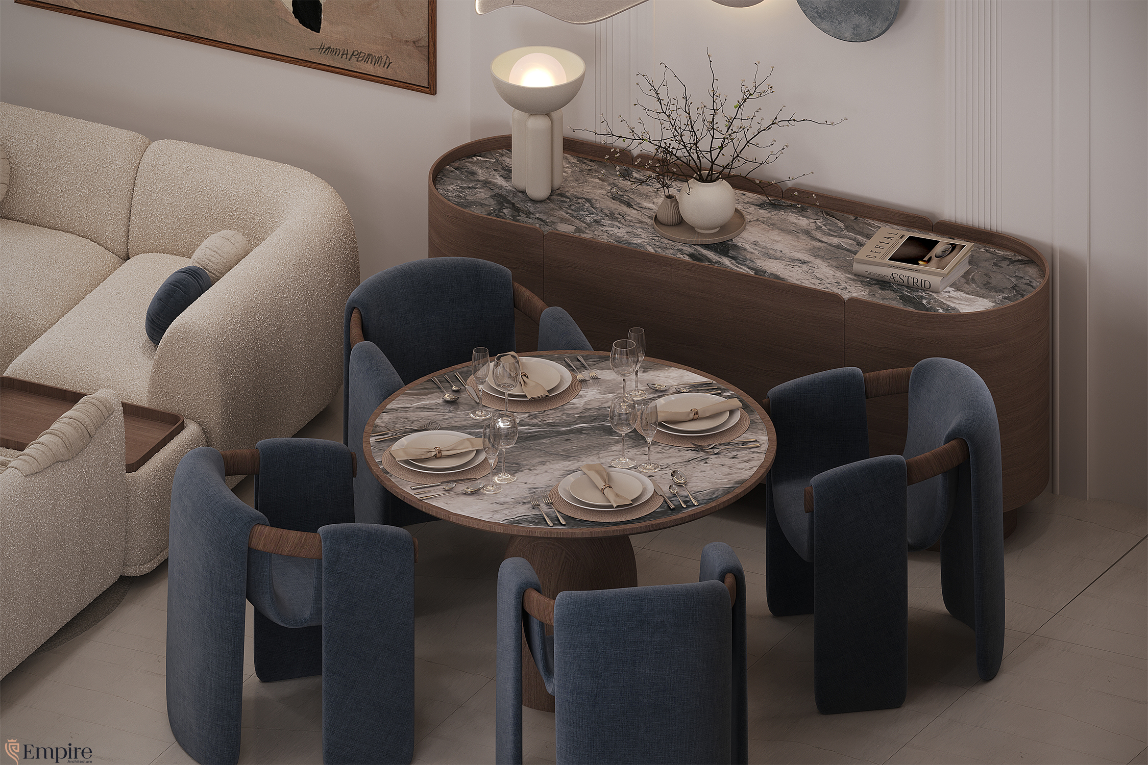 Lu·ury Modern reception丨Empire Architecture-11