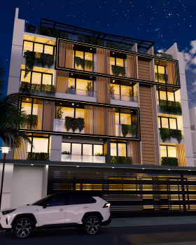 DISEÑO DE FACHADA DE CONDOMINIO_SANTA CRUZ -BOLIVIA