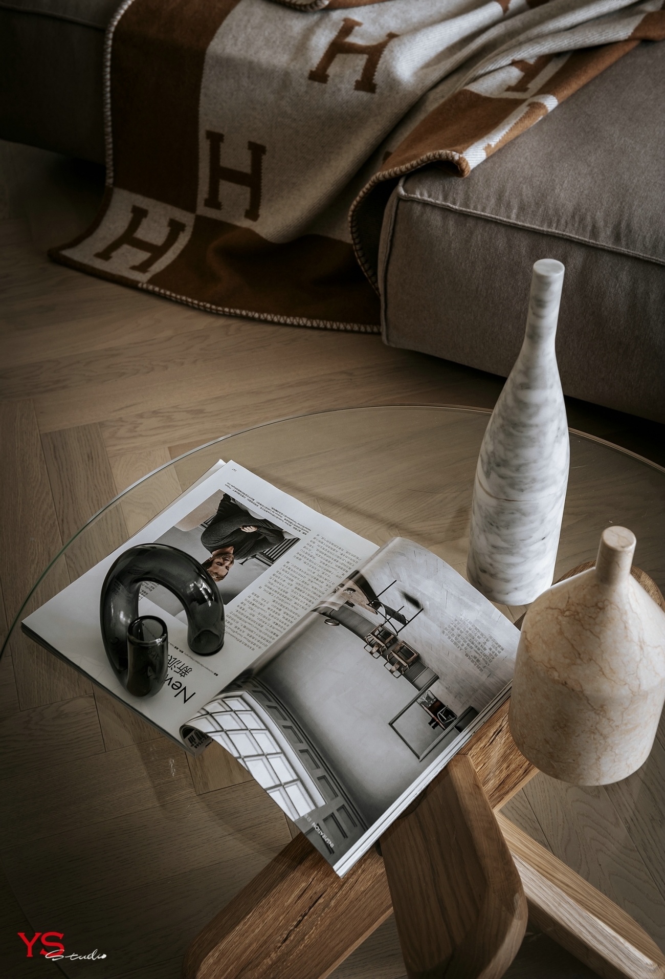 奶咖色之家 · 融合复古与极简的一室设计丨中国重庆-40