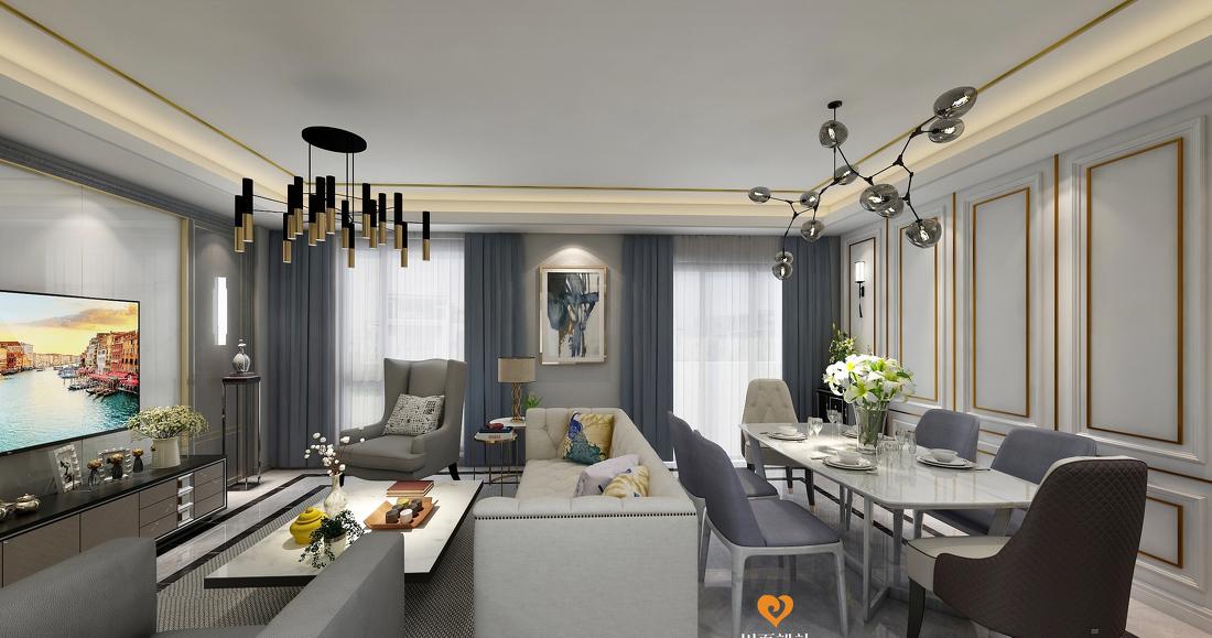 
川页设计| 阳光城愉景湾180㎡ |现代 -2