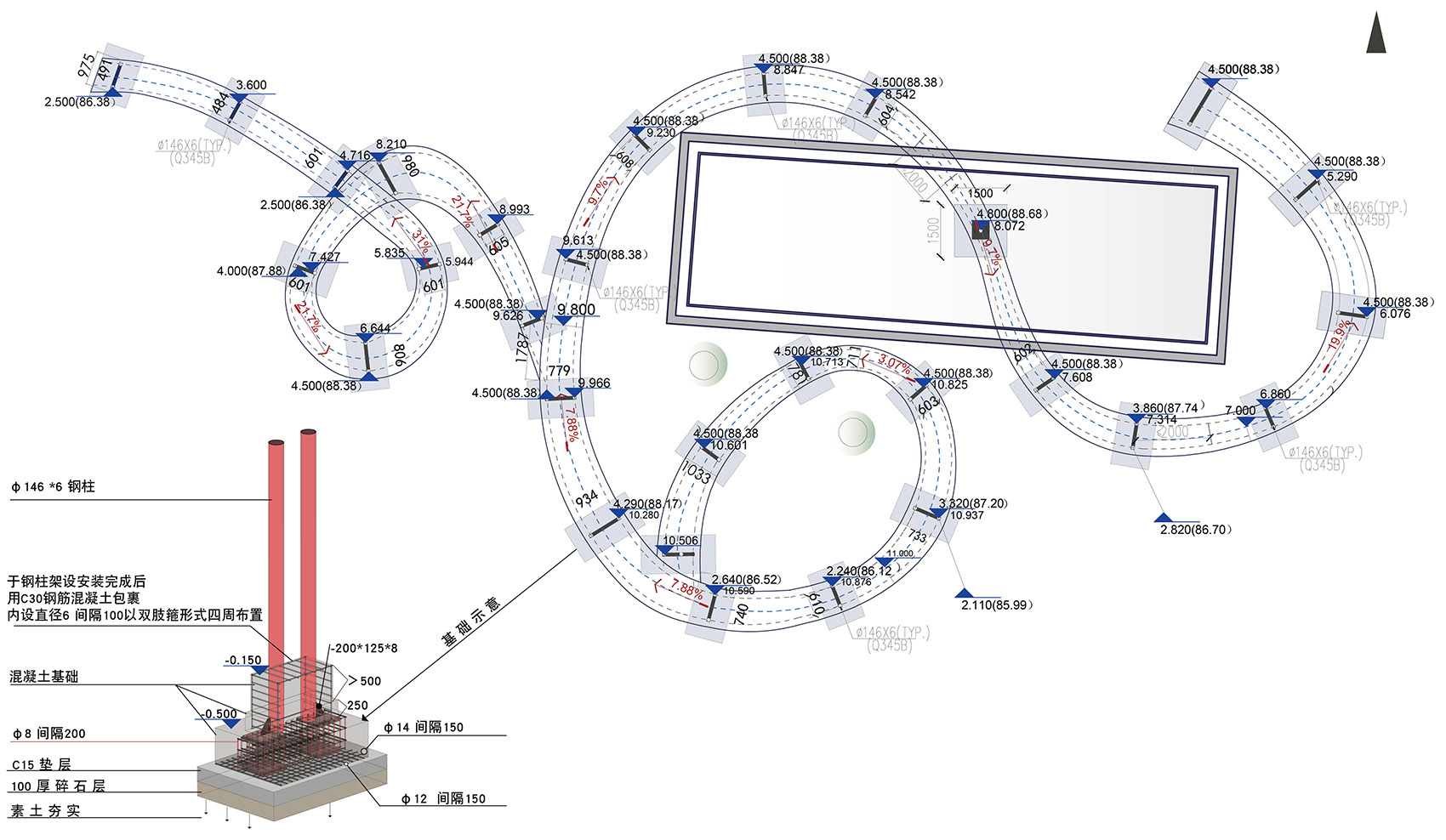 山间台&环山绿道丨中国宁波丨半间建筑-63