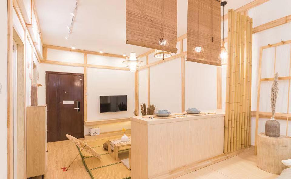 长沙城市民宿日式静谧软装-8