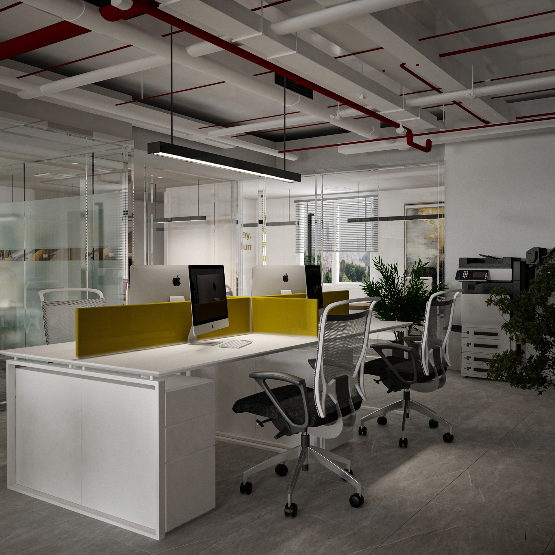 运输公司室内设计项目丨沙特阿拉伯丨Eman Marzouk-36