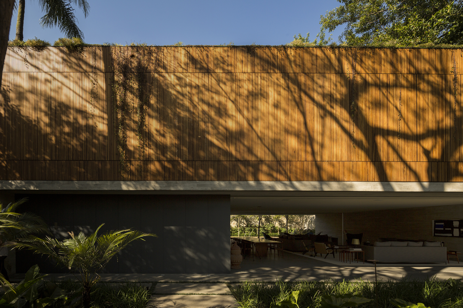 巴西 3V 住宅 | 混凝土与木质的透明对话-13