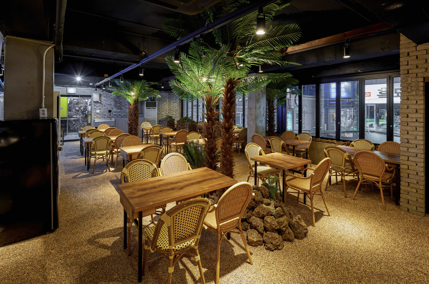 40 平韩式小清新餐厅，品味美食与空间的艺术融合-7