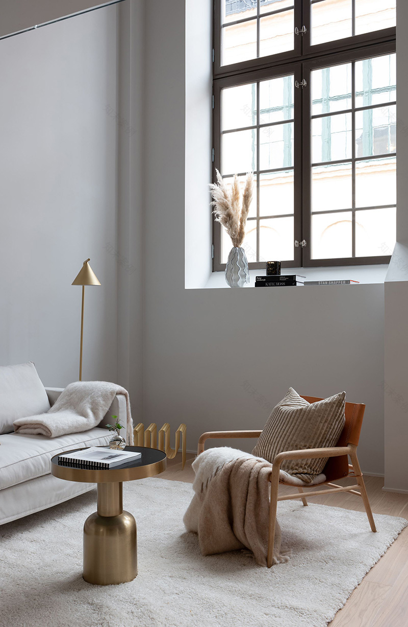 斯德哥尔摩百年体育馆改造成简约北欧风公寓-5