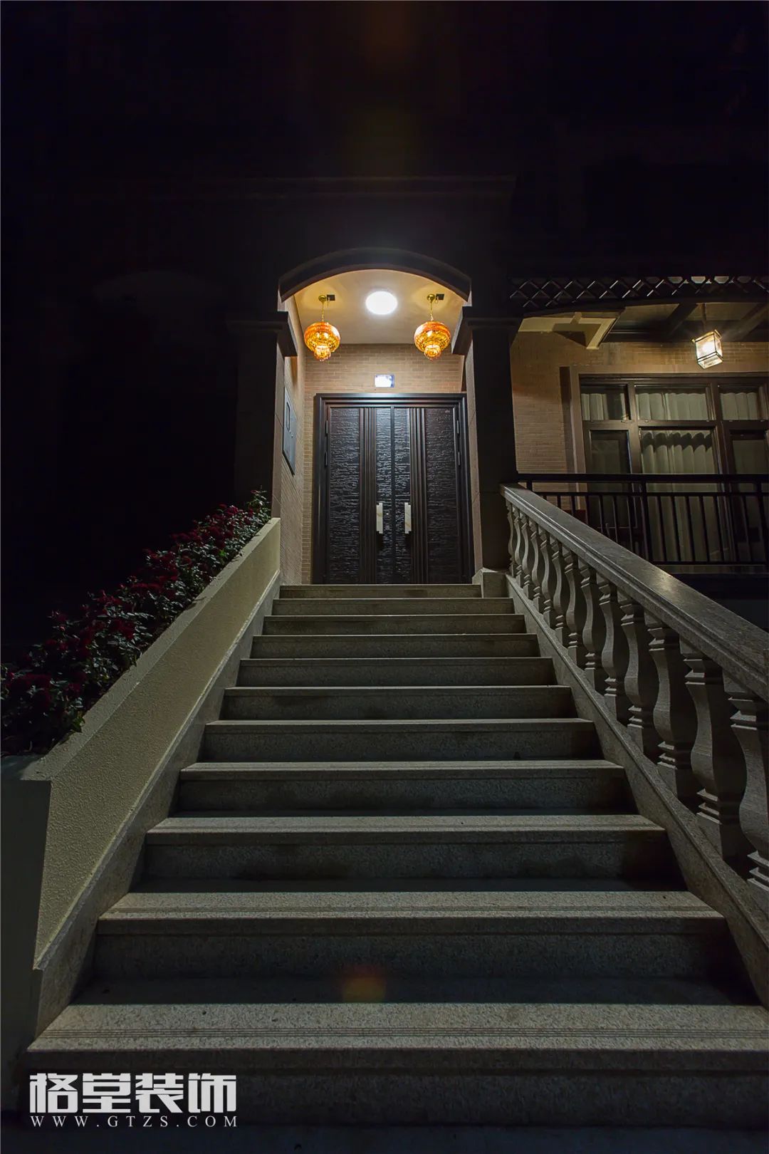 常山浅水湾 92#中式美墅设计丨格堂装饰-51