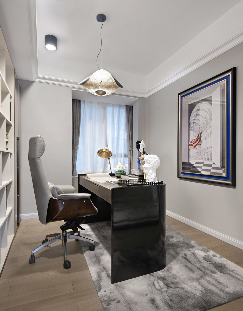 松茂御龙山水花园M-3户型 | 现代简约风中的古典韵味-12