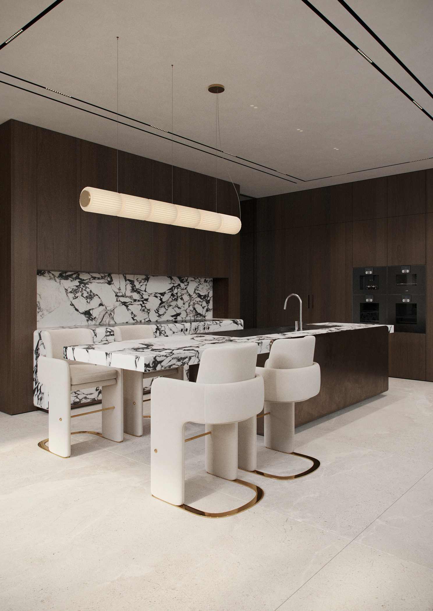 620平 别墅空间设计，简约舒适！-14