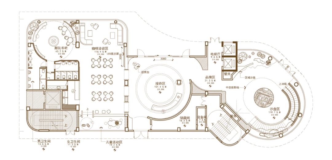 江门江发悦璟苑营销中心丨中国江门丨硬装奥迅设计,软装TRD尺道设计-51