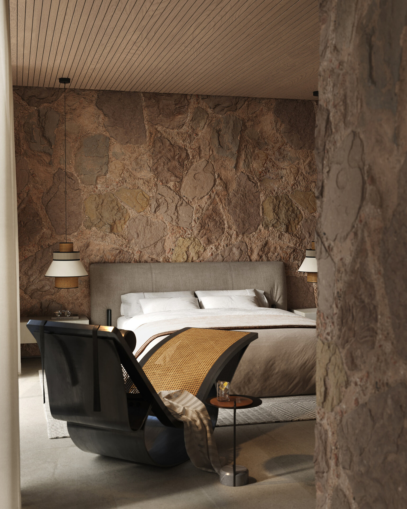 淳朴自然感住宅空间 生活的自然本真-4