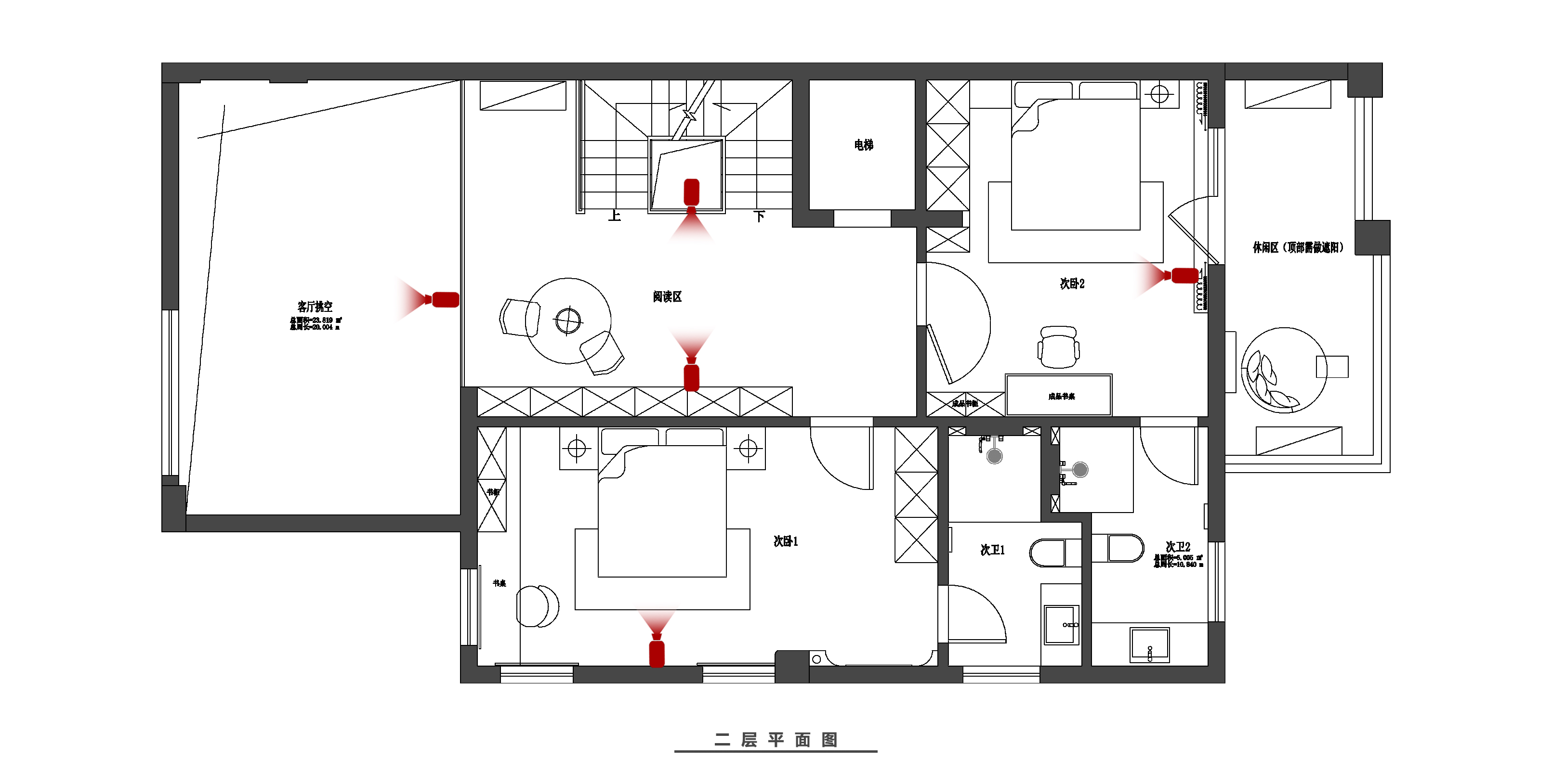 现代别墅效果图-14