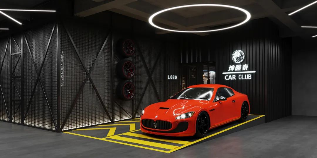 速度与激情 · 郑勇刚设计的梦幻超级车库丨Moran Space Design 墨染空间设计-7