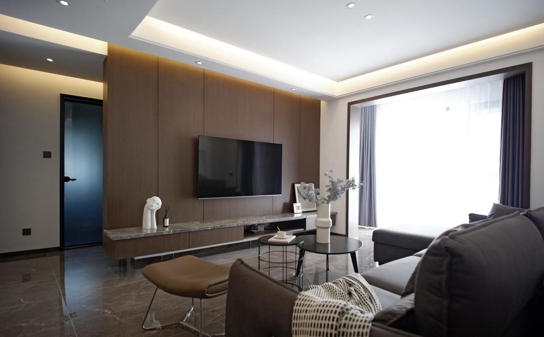 梅溪湖美景尽收眼底,木石空间设计打造简约宜居之家-2