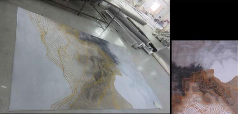 新西兰羊毛丝竹纤维 打造会呼吸的手工地毯-6