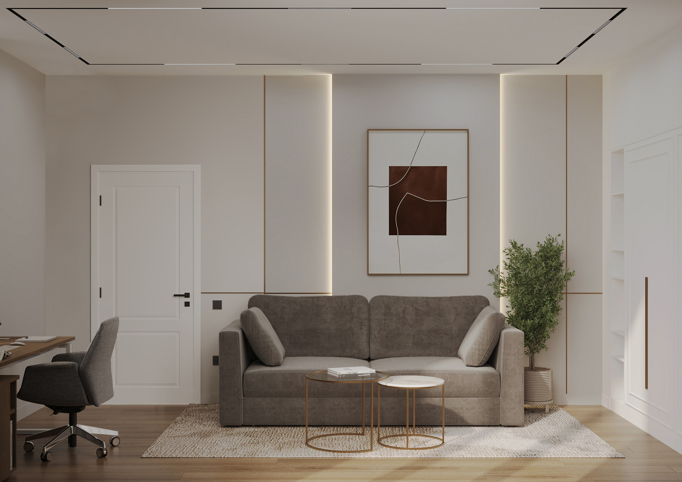 新古典私人住宅室内设计丨亚美尼亚丨Nelly Manukian,toon.project-20