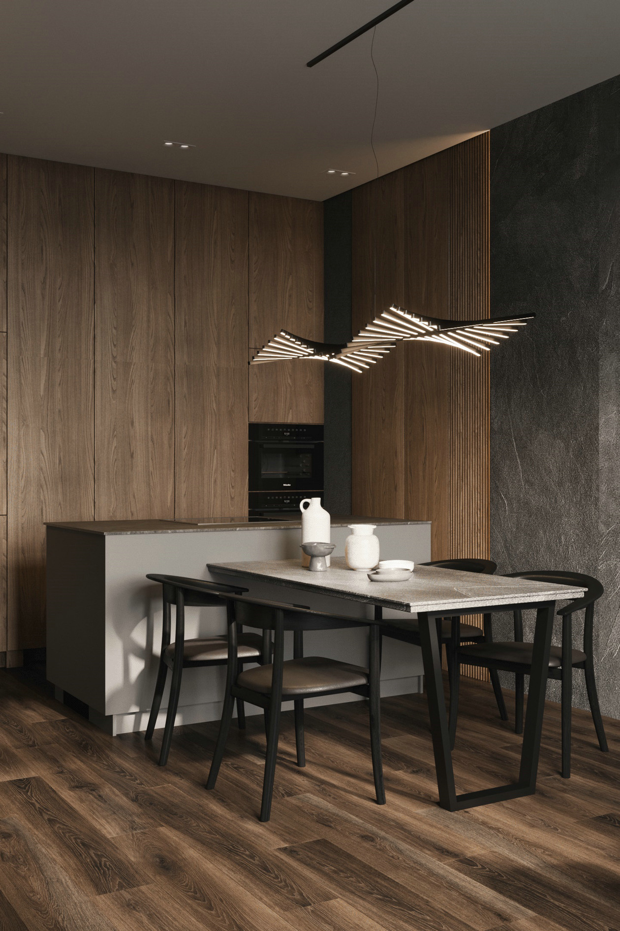 深色系公寓设计-10