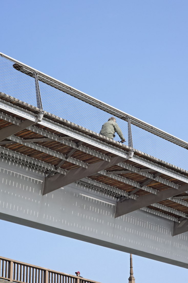 Dietmar Feichtinger塞纳河人行天桥丨法国丨Dietmar Feichtinger Architectes-28