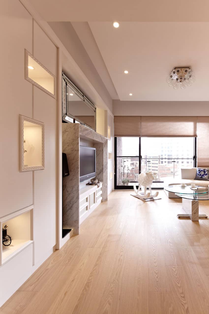 A Fresh and Elegant Apartment in Taipei City-3