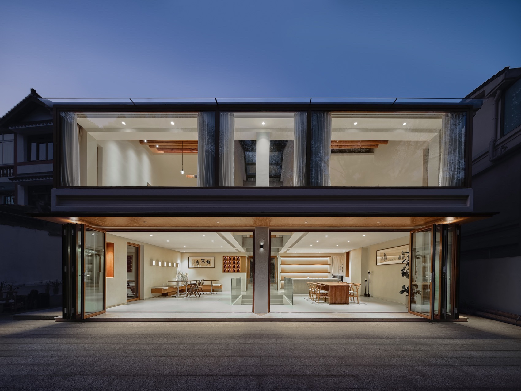 龙井隐桂茶室丨中国杭州丨序态设计研究室+序态建筑设计-3