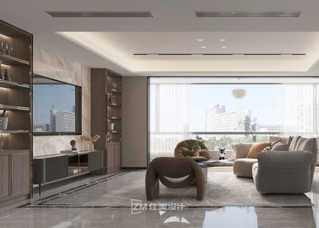 微醺 · 长沙梅溪湖金茂湾家居设计丨中国长沙丨住美设计-20