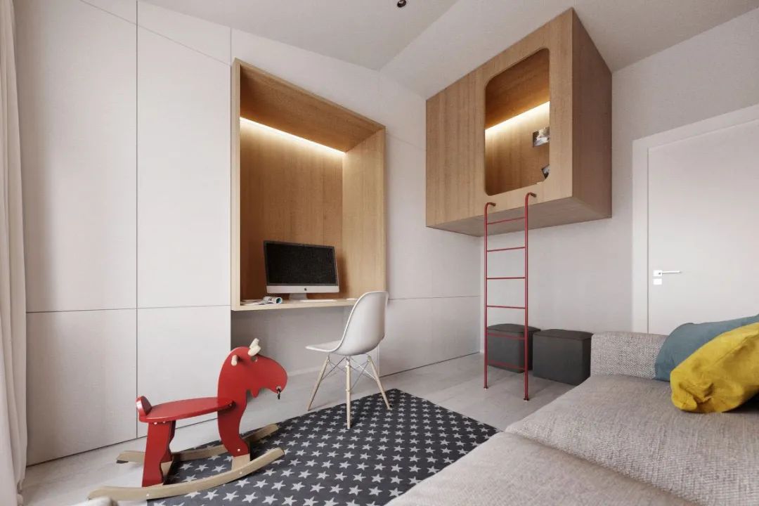 50 个现代儿童房设计案例-39