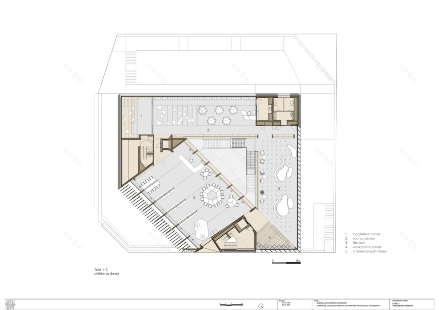 西班牙加布里埃尔·加西亚·马尔克斯图书馆丨西班牙巴塞罗那丨SUMA·阿奎特图拉-21