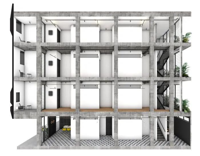 QUB Rooms · 工业风酒店丨印度丨Tamara Wibowo Architects-57