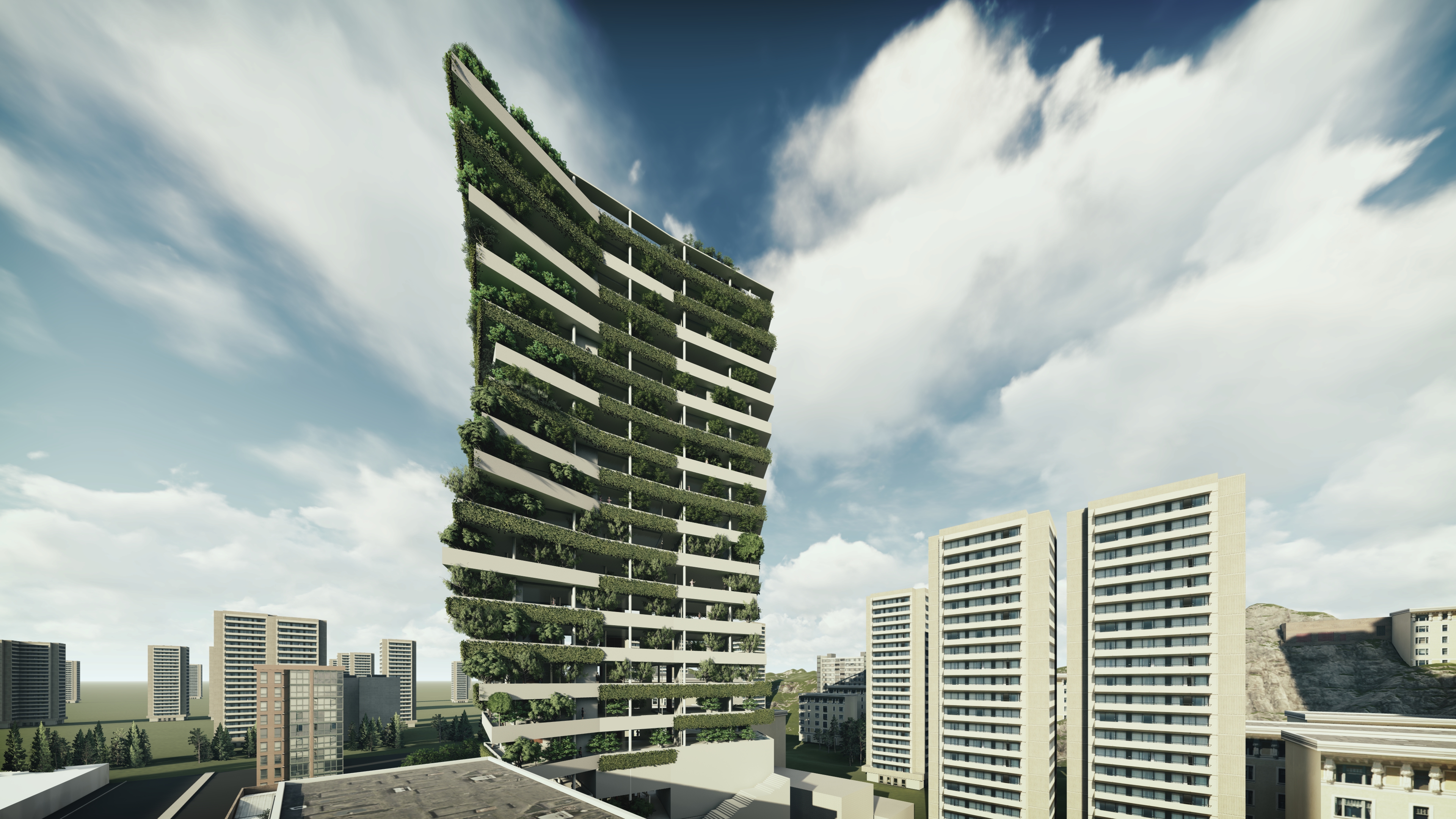 达尔班德绿色大厦丨伊朗德黑兰丨Padideh Kohan Boom-34