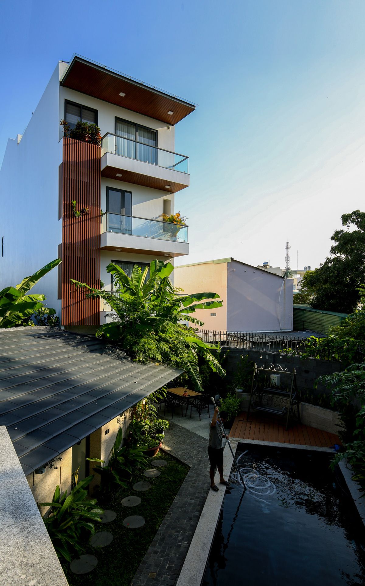 现代生活与自然和谐相融的越南 Nha Trang 住宅设计-24