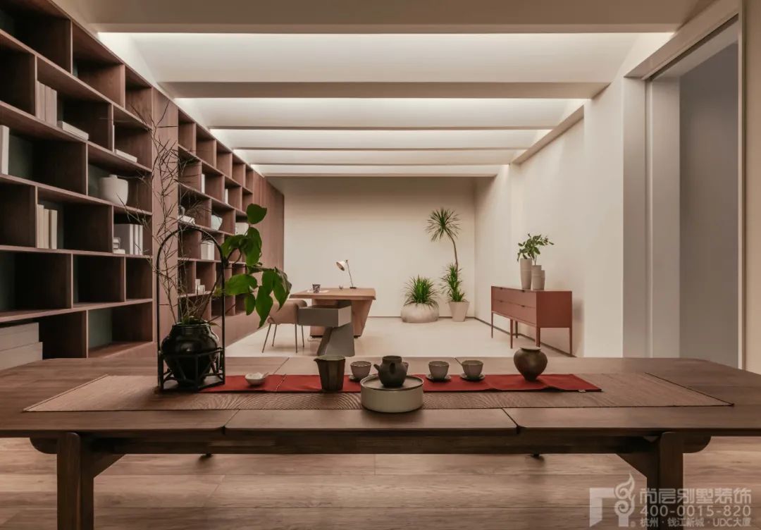 新中式闲庭深院丨中国杭州丨尚层别墅装饰-42