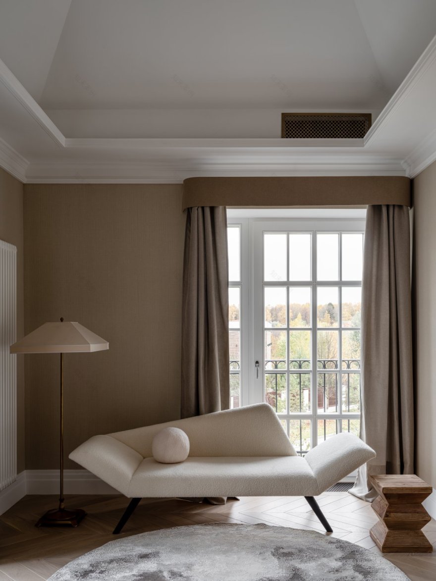 现代私人住宅设计丨俄罗斯莫斯科丨Evgenia Evinzon-17