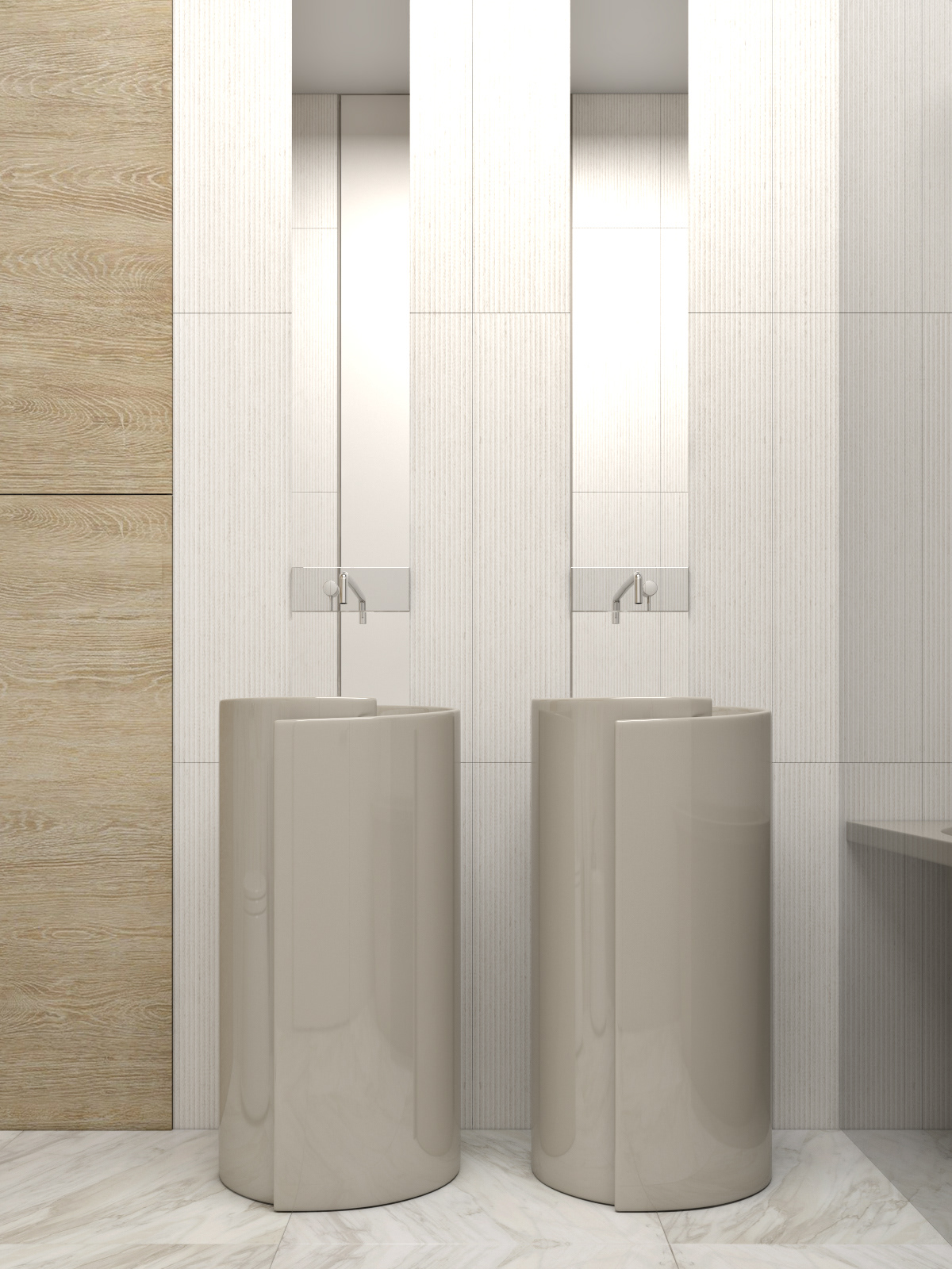 monochrome bathroom Tamara Batsmanova-2