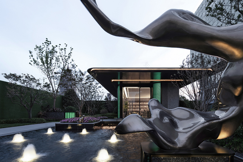 龙湖济南天越售楼处丨中国济南丨赛拉维设计-11