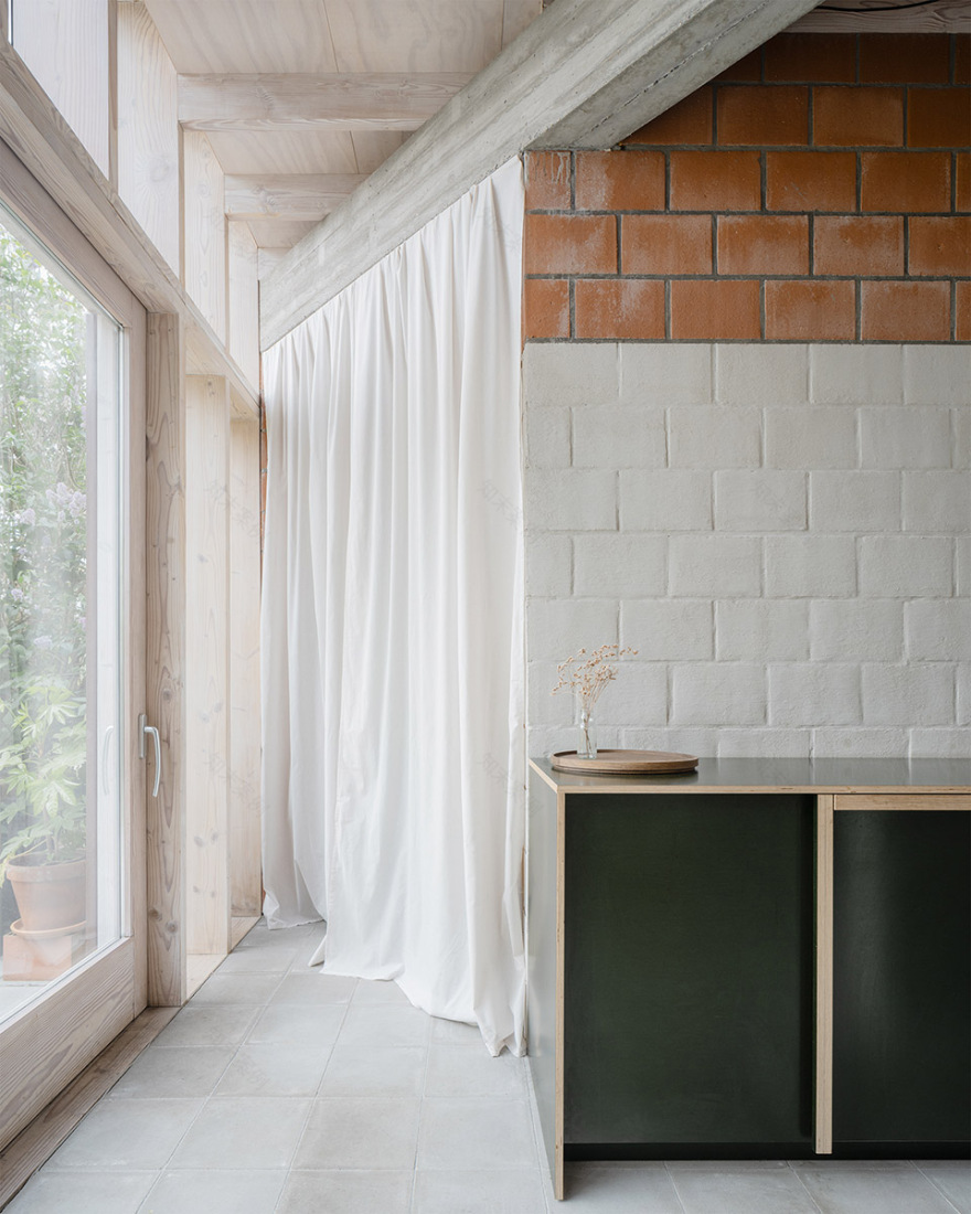 Tuin HUIS 住宅丨比利时丨Atelier Janda Vanderghote-38