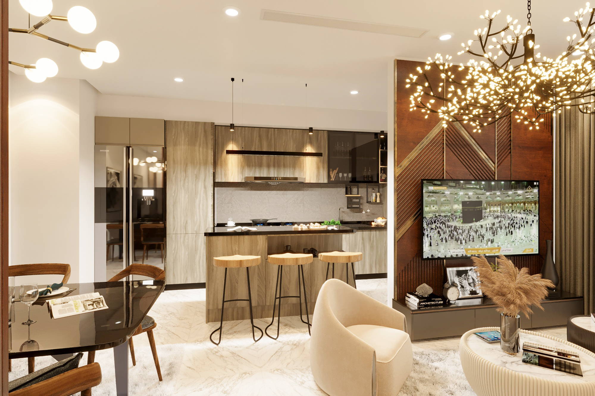 3D Interior Apartment Modern 2022-9