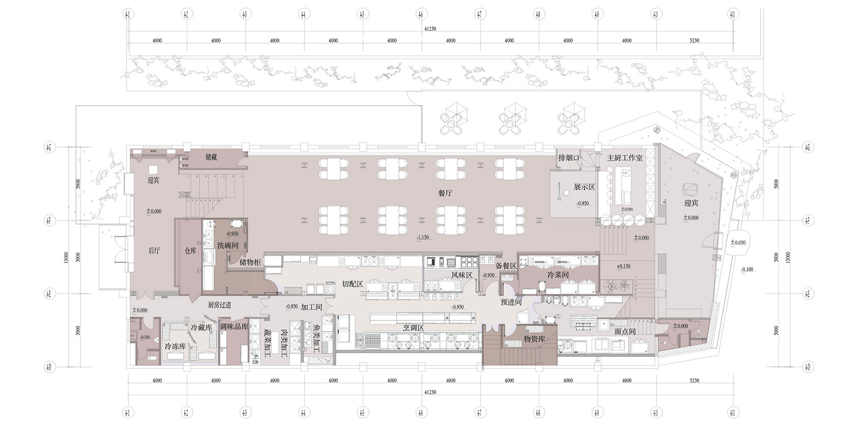 二十四·单 淮扬新味餐厅，南京 / 名谷设计-61