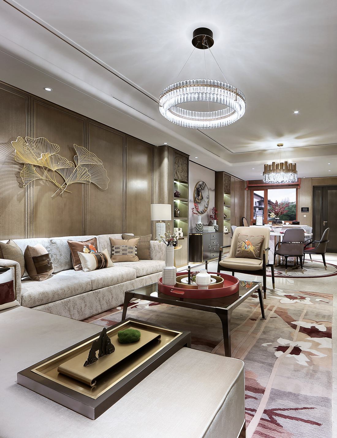 上海天鼓装饰设计-风尚新中式<梦回唐朝>-31