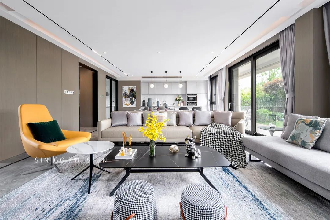 现代简约 420㎡别墅设计丨中国上海丨刘时洋-19