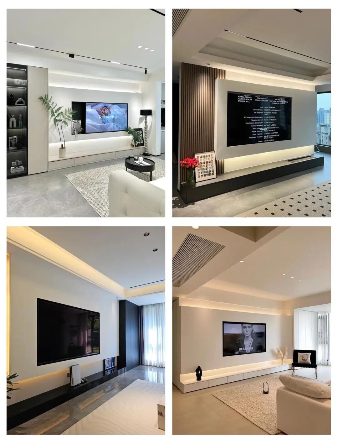 客厅C位之争：2025年，电视背景墙就该这么卷！-8