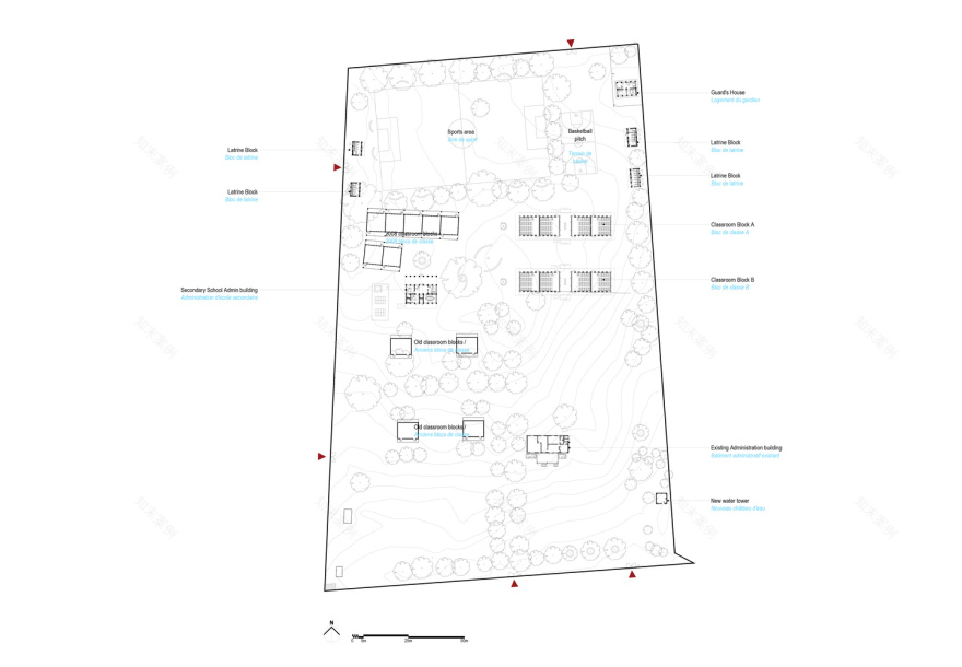 尼日尔教育建筑典范 | Collège Amadou Hampaté Bâ-72