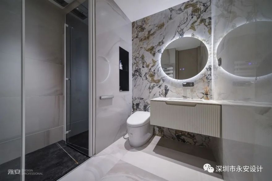 永安设计 | 新天鹅堡二期 · 湖畔月华-80