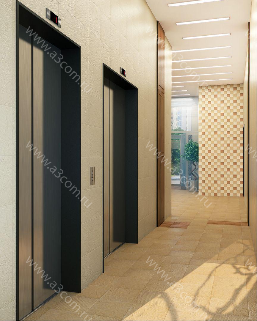 Дизайн проект лобби, вестибюлей и мест общественного пользования от Атриком-3