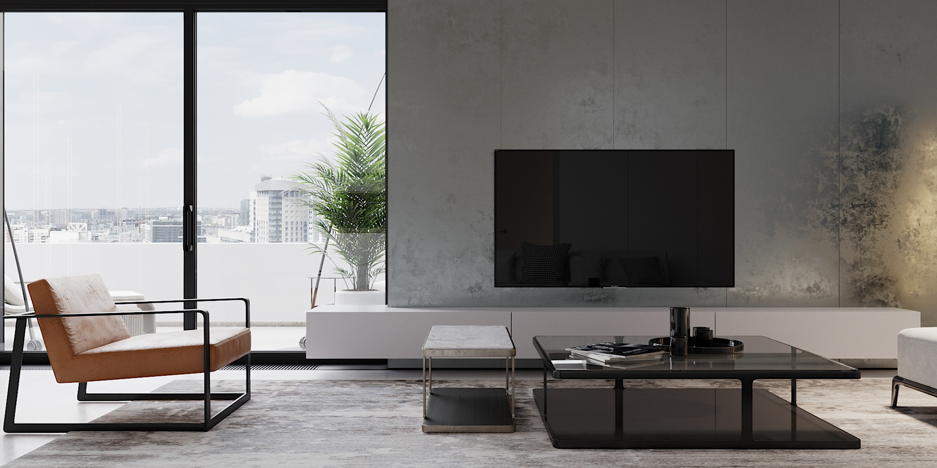 简约风客餐厅设计方案-1