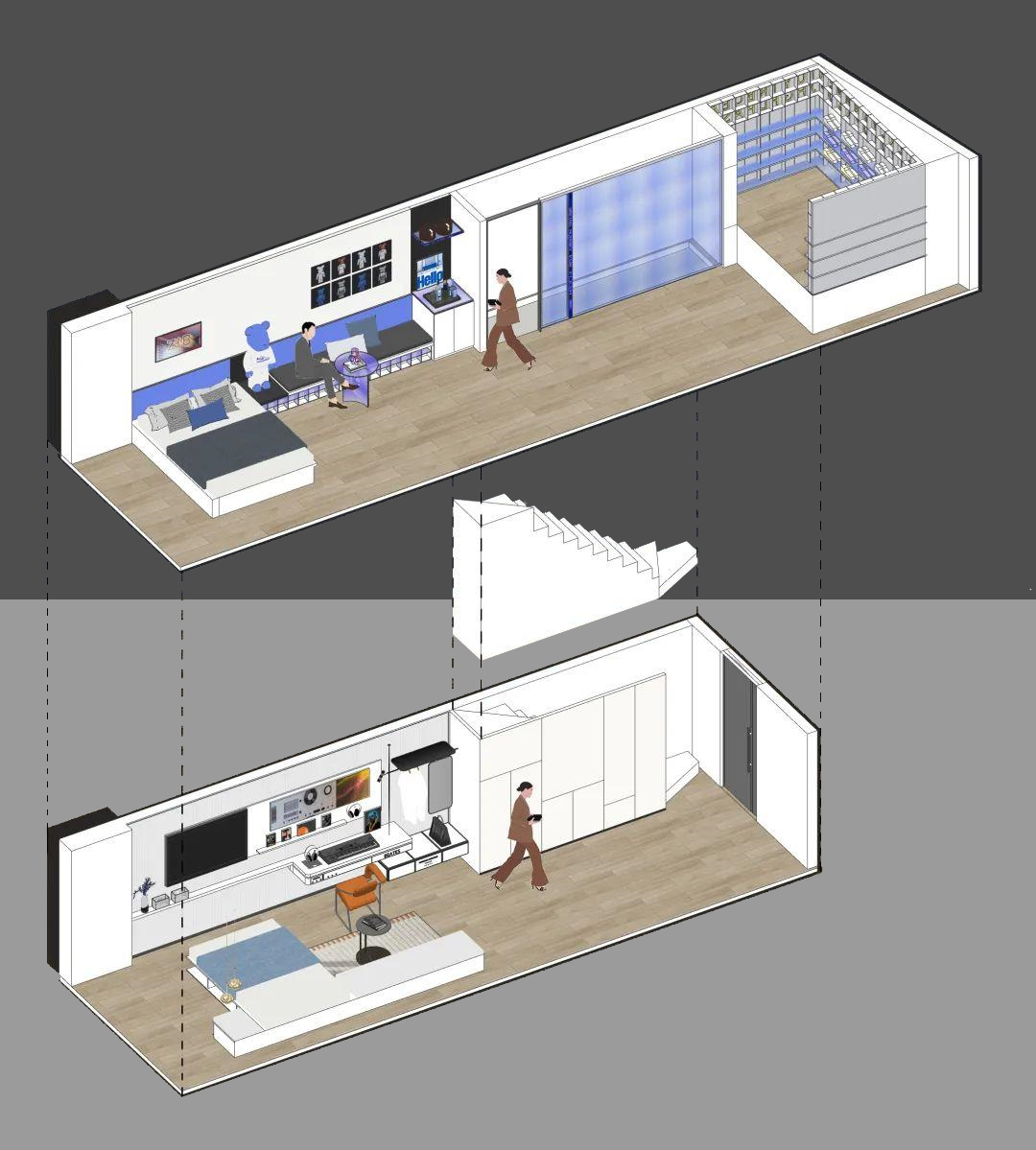 越秀·星启花苑项目A户型创意展示丨中国广州丨INNEST意巢设计-11