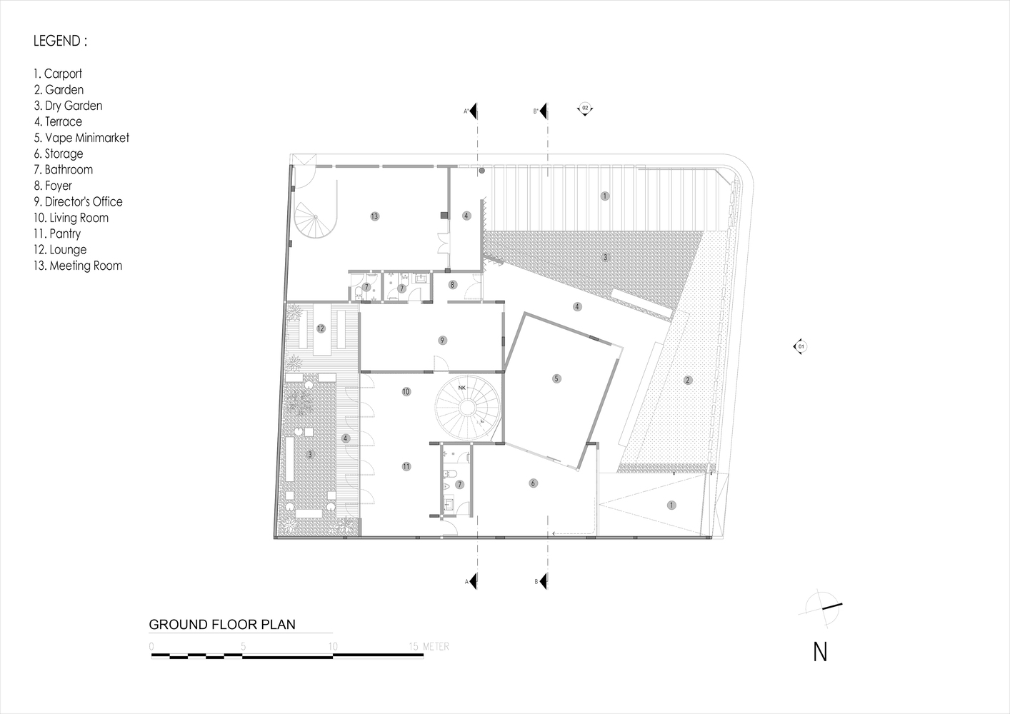 FVS 家庭办公室丨印度丨JXA Studio-15