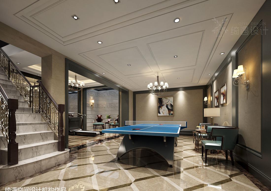 
现代美式别墅——绮遇设计机构 -4