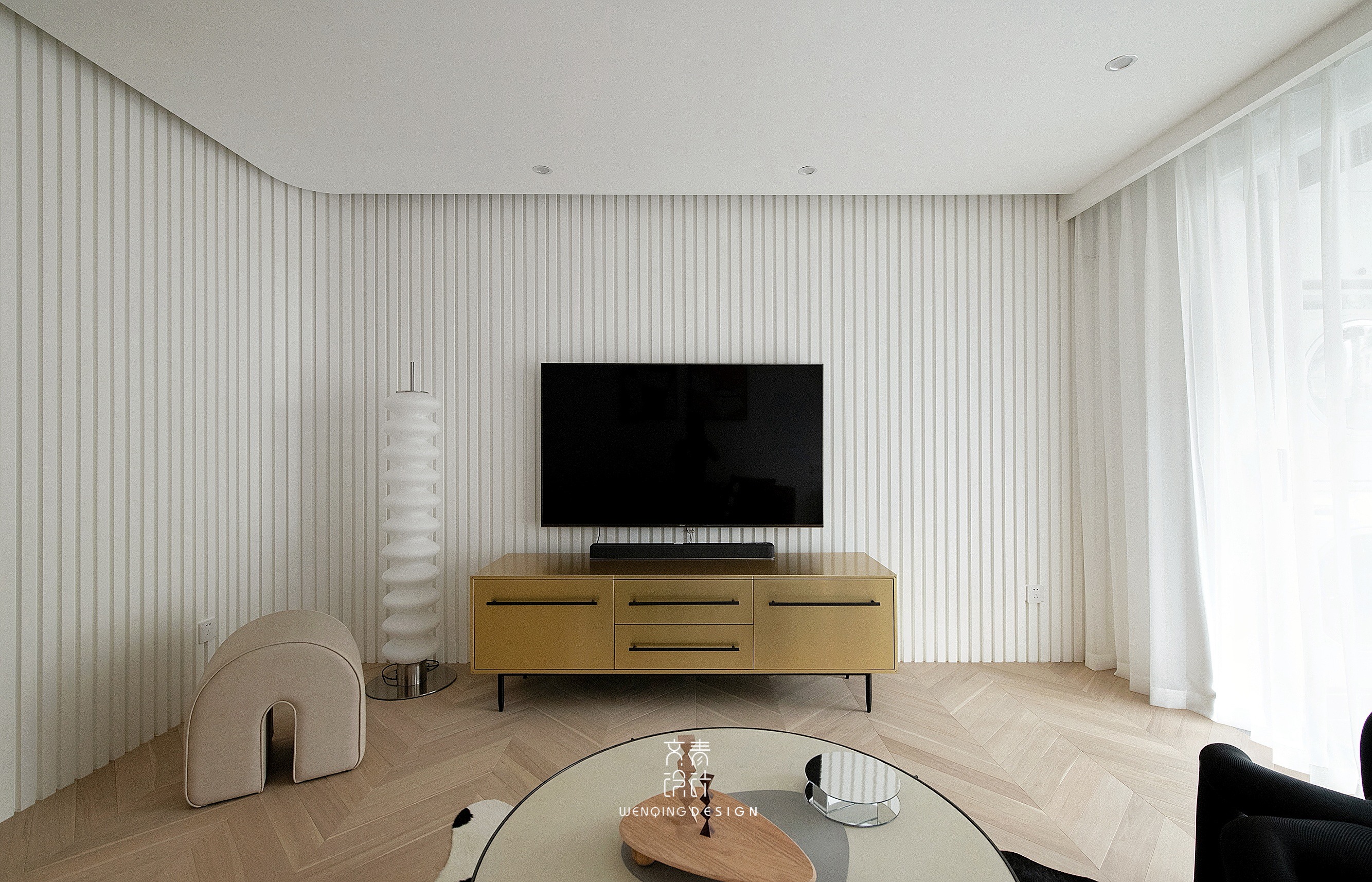 圆峤丨点线面和谐组合，营造流线游离空间-24