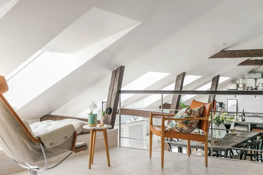 都市中心古建 loft,1850 年老屋焕新颜-8